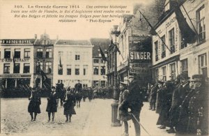 H.M. Albert 1st King Of Belgium World War 1 Royalty Postcard 06.86