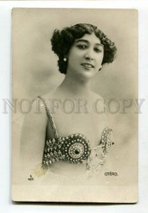 3135432 OTERO Spanish Courtesan BELLY DANCER vintage PHOTO