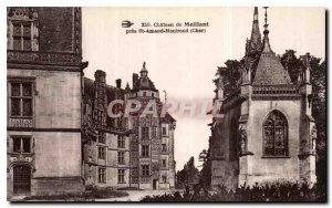 Old Postcard Meillant Chateau near St Amand Montrond Cher