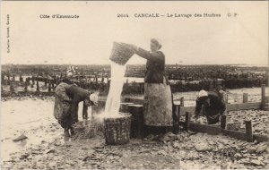 CPA Cancale Le Lavage des Huitres (1236385)