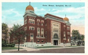 Vintage Postcard Shrine Mosque Historical Building Springfield Missouri E. C. K.