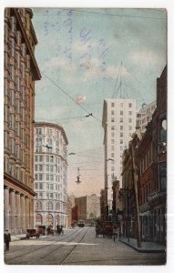 Atlanta, Ga., Peachtree St. looking towards Piedmont Hotel