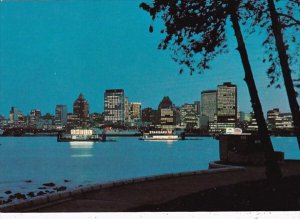 Canada Vancouver Downtown Evening Skyline