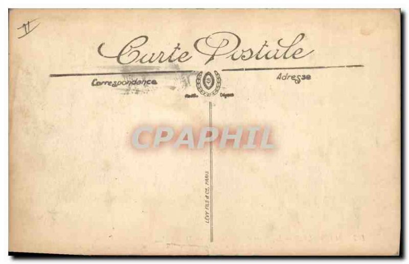 Old Postcard Marseille Lighthouse Desirade Departure of China Mail