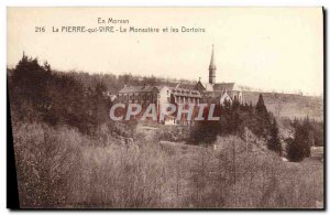 Old Postcard In Morvan Pierre Qui Vire The Monastery And Dormitories
