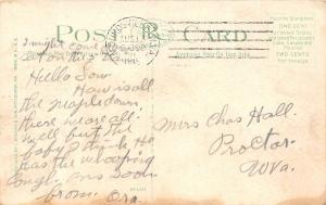 F23 Moundsville West Virginia Postcard 1915 Central Public School 23