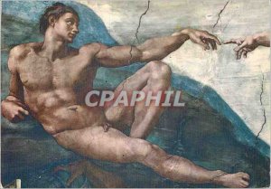 Postcard Modern Citta del Vaticano Vatican City Sistine Chapel the Creation o...