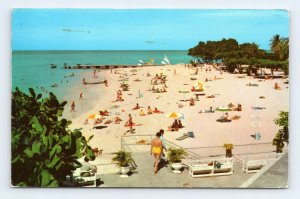 Beach View Doctors Cave Beach Montego Bay Jamaica Chrome Postcard L12