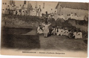 PC DANSES D'ENFANTS MALGACHES ETHNIC TYPES MAGADASCAR (a30169)