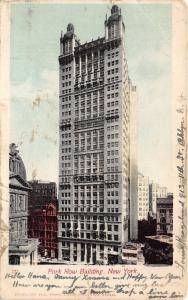 New York City~Park Row Building~c1905 Illustrated Postcard Co Pc