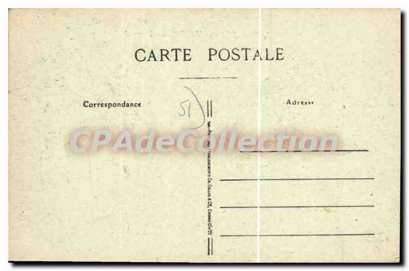 Old Postcard Chalons Sur Marne Place De La Gare