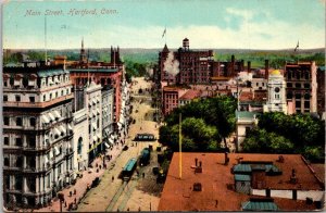 Connecticut Hartford Main Street 1909
