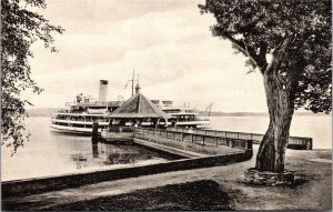 Postcard The Wharf in Mount Vernon, Virginia~132226