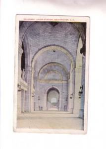 Interior Colonade Union Train Station Washington DC,