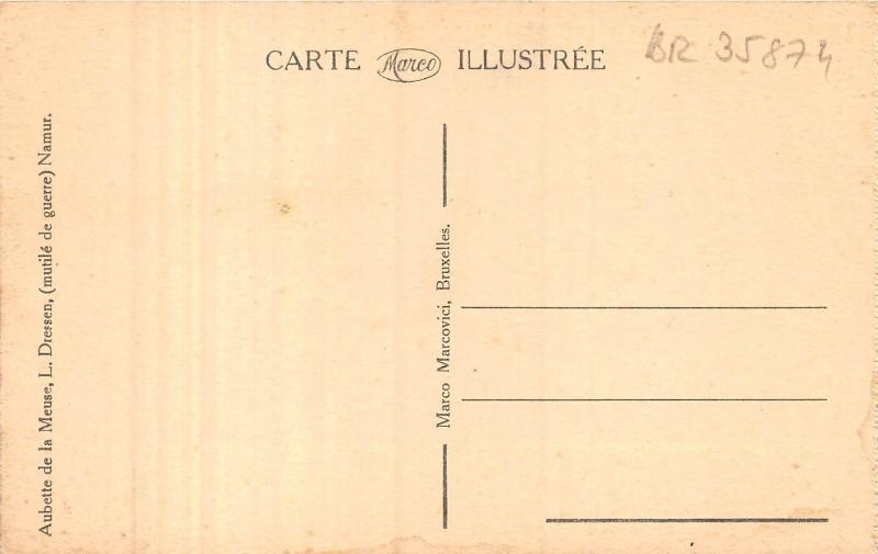 Br35874 Namur Tour des Guetteurs et Trophee allemandes belgium