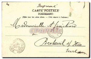 Old Postcard Brussels Palace of Justice