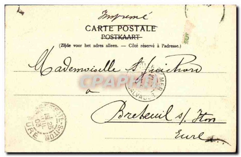 Old Postcard Brussels Palace of Justice