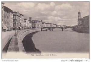 Ponte di Mezzo, Lung'Arno, Pisa, Toscana, Italy 1900-10s