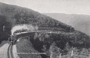 Aberystwyth Valley Rheidol Old WW1 Welsh Train Postcard