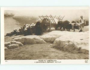 old rppc NICE VIEW Musee Du Luxembourg - Paris France i2497