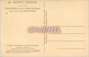 Old Postcard Fougeres (Ille et Vilaine) La Douce France Entree du Chateau in ...