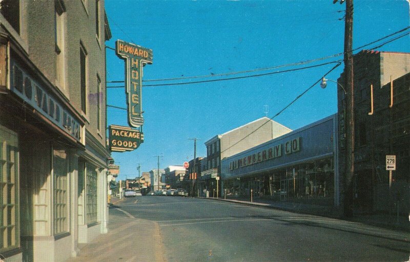 1974 Main Street Howard Hotel Elkton Maryland Postcard 2R3-263 