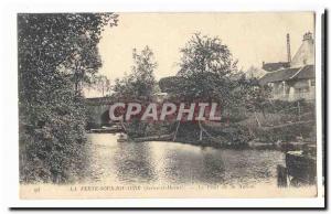 La Ferte sous Jouarre Old Postcard The Nation bridge