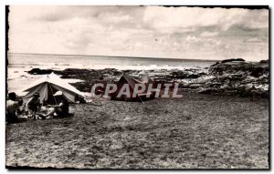 Modern Postcard The Sables d & # 39olonne Campeurrs on the ledge