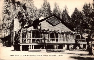 Scouting Mess Hall Dimond-O Boy Scout Camp Mather California