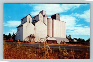 Genesee ID-Idaho, Land Of Palouse Grain Elevator, Chrome Postcard