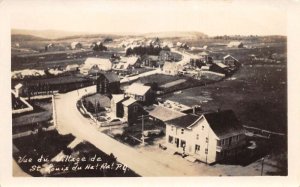 St Louis du Ha Ha Quebec Canada Birds Eye View Real Photo Postcard AA71205