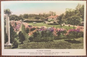 Vintage Postcard 1920's Sunnyside, Switzer Foundation for Girls Manasquan, NJ
