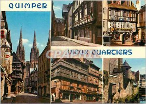 Modern Postcard Quimper Old Neighborhoods