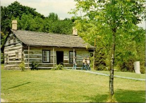 Canada Ontario Kitchener Peter McArthur Log House 1850