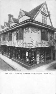 uk258 the ancient house or sparrows house ipswich real photo uk