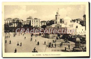 Old Postcard Alger Place From the Government