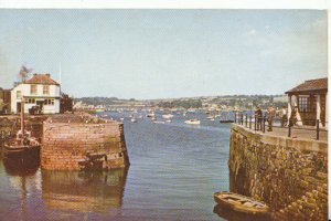 Cornwall Postcard - Falmouth Harbour - Ref TZ4408