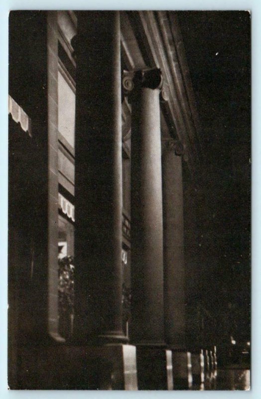 2 Postcards CHICAGO ~ Escalator MARSHALL FIELD Department Store Entrance c1940s