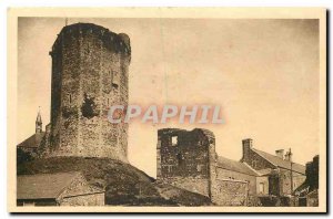 Old Postcard Picturesque Normandy Bricquebec Le Donjon and the Vieux Chateau ...