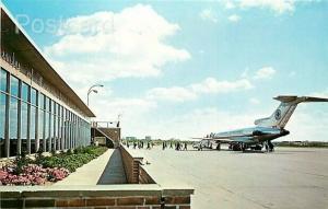 NY, Rochester, New York, Monroe Airport, Jet Preparing to Load, Dexter Press