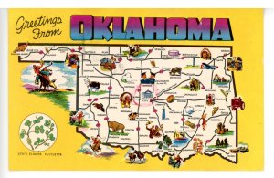 OK - Oklahoma Map