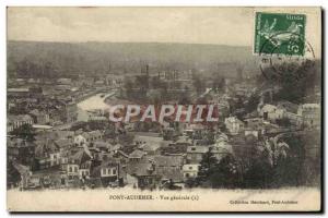 Postcard Old Bridge Audemer Vue Generale