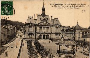 CPA SURESNES - L'Hotel de Ville - Le Square-La Salle des Fetes - (740657)