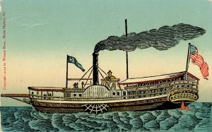 VT - Basin Harbor, Lake Champlain. Steamboat Vermont