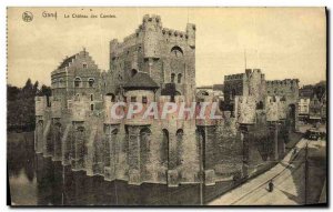 Old Postcard Ghent The Castle of the Counts