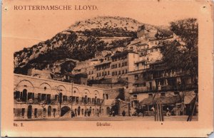 Gibraltar Buildings Vintage Postcard C218