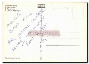 Postcard Modern Luxembourg