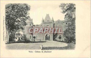 Postcard Old Vichy Chateau de Maulmont (map 1900)