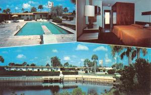 Port Charlotte Florida Motel Multiview Vintage Postcard K90245