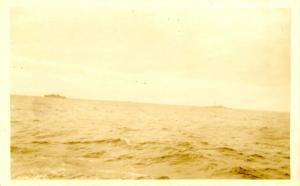 USS Tarbell, October 1919. Aboard, Serving with the Pacific Fleet  - RPPC